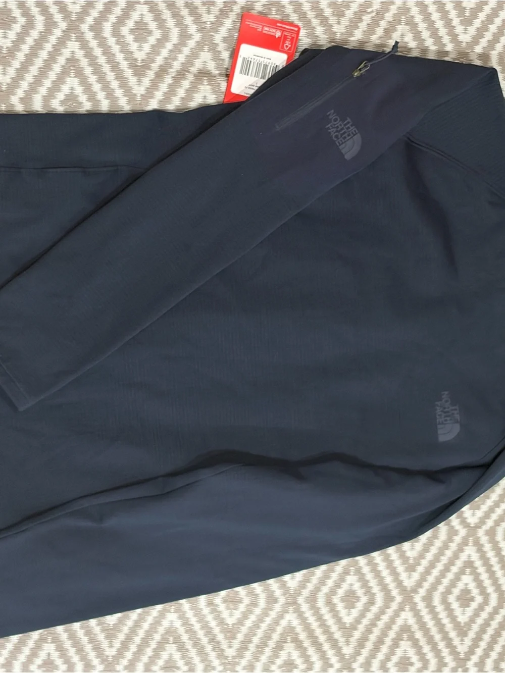 The North Face Jacket Zip Up Navy Blue Size L New